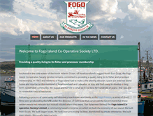 Tablet Screenshot of fogoislandcoop.com